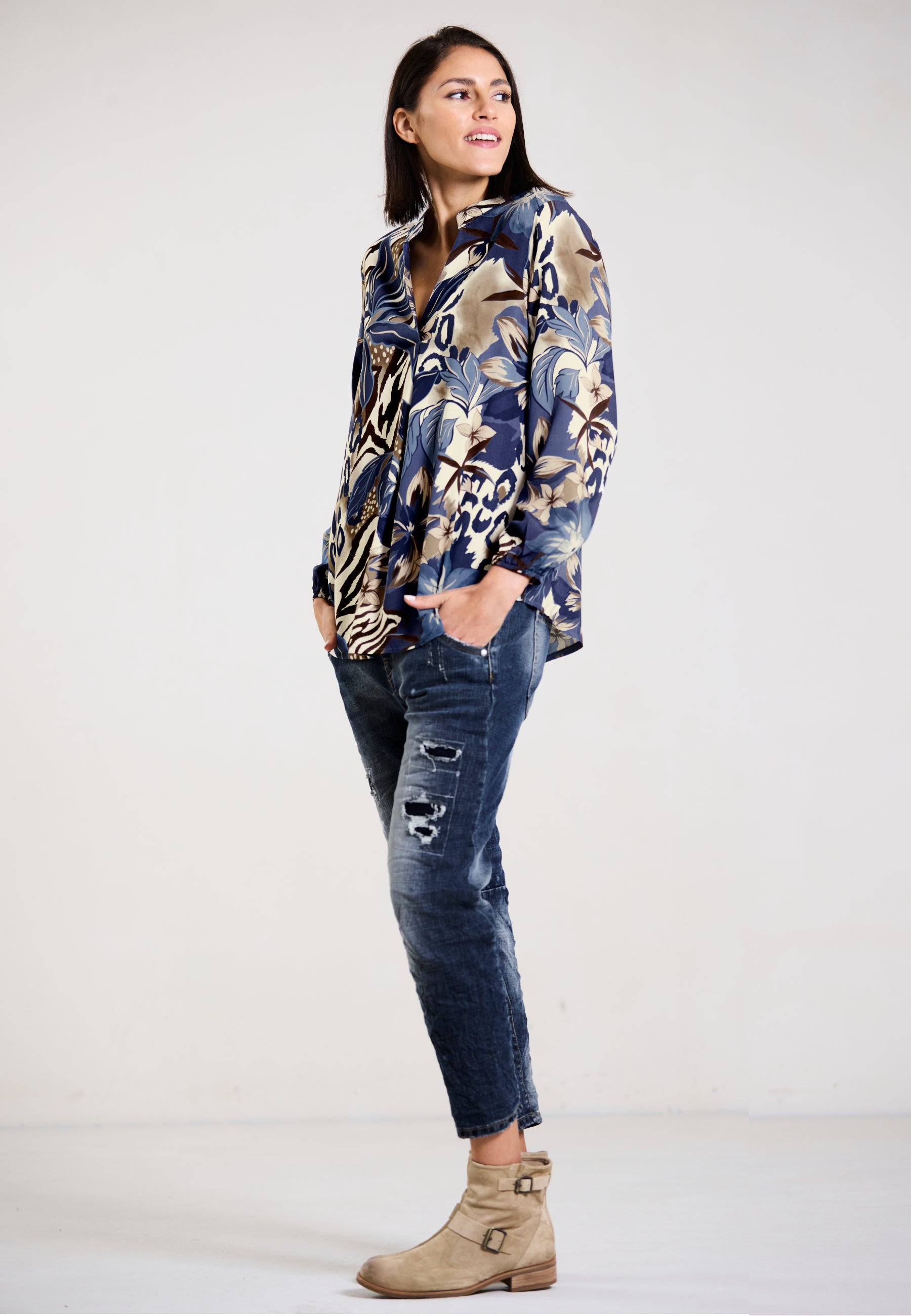BLUSE WILD ELEGANCE