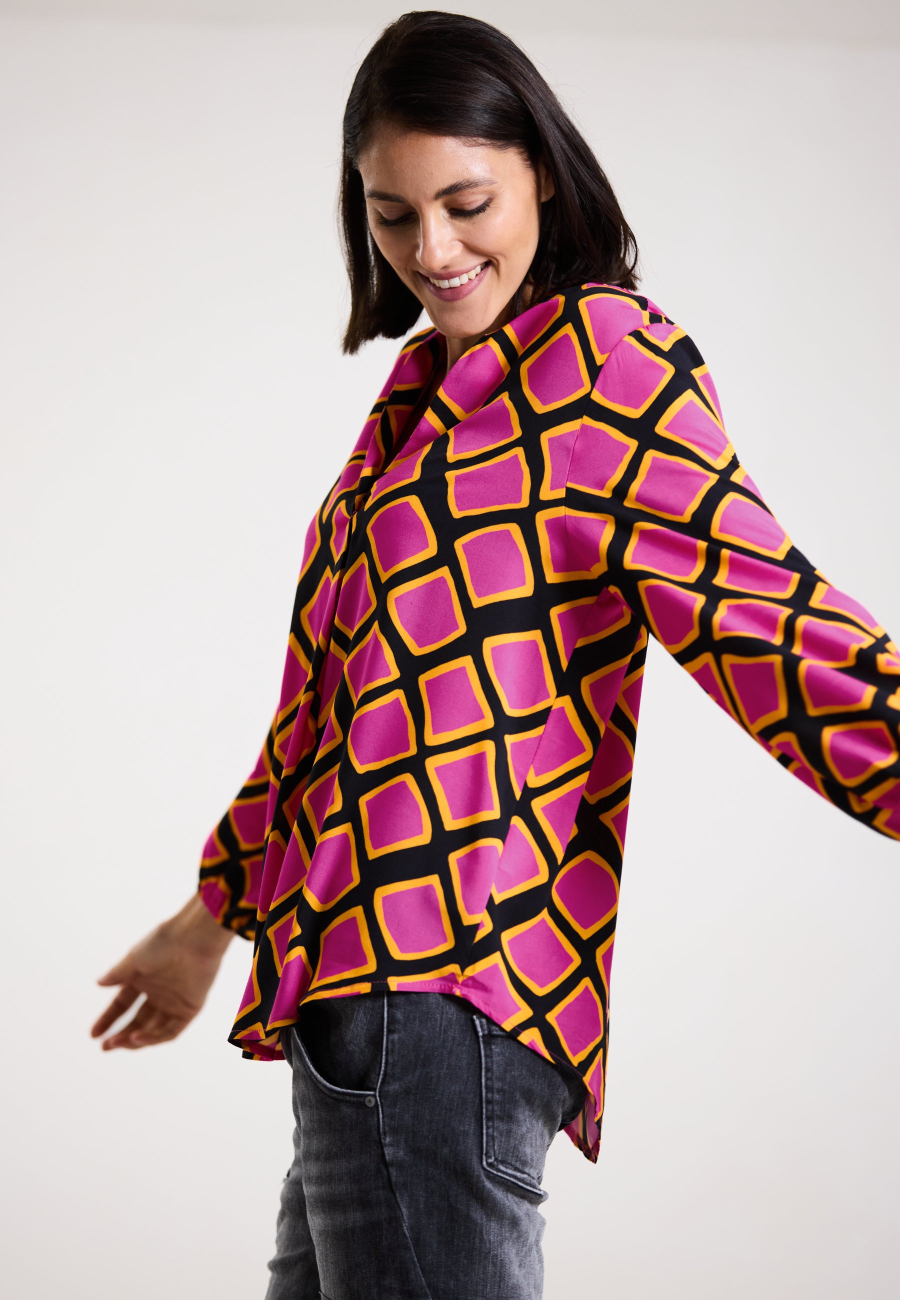 BLUSE GEO POP