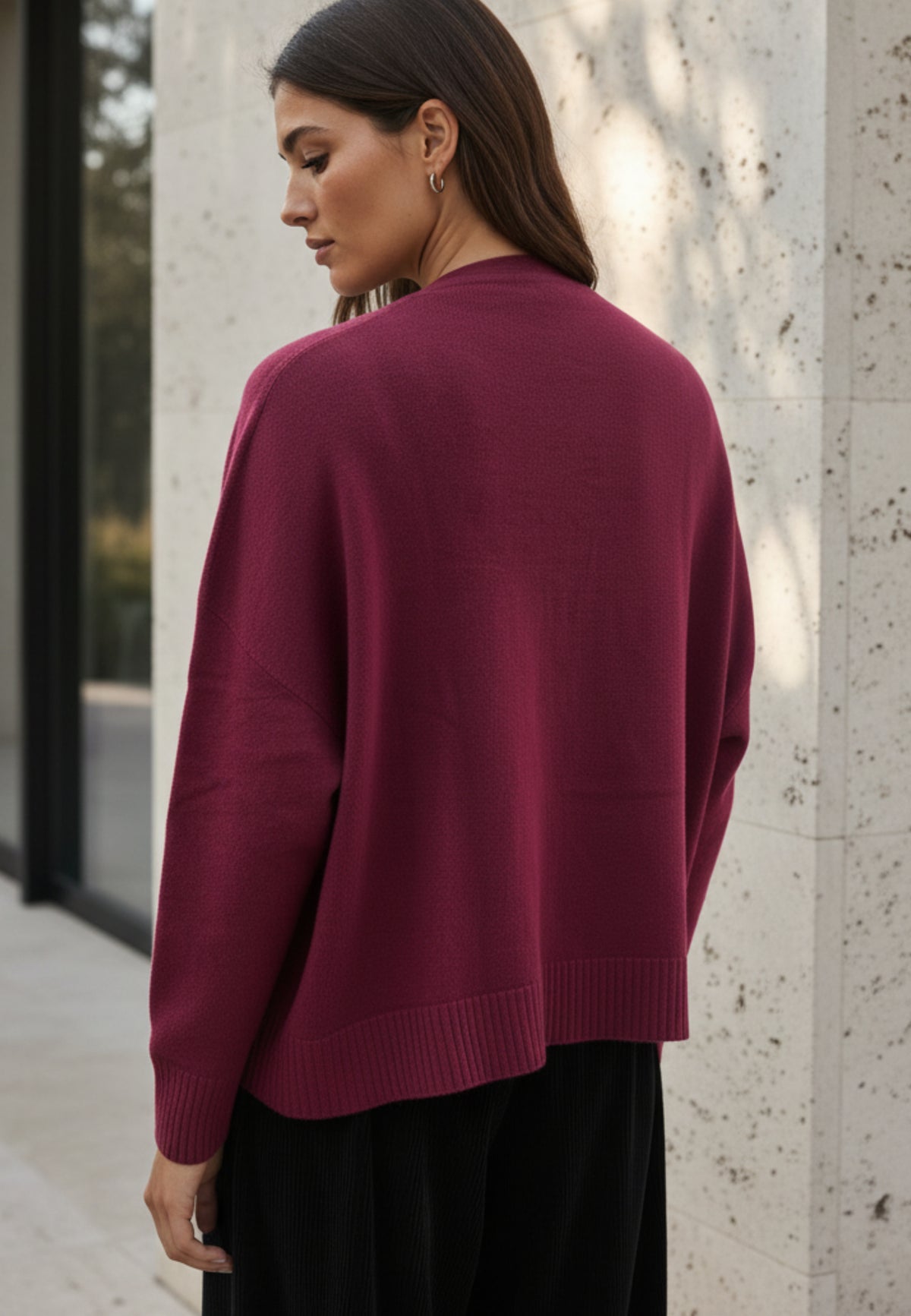 Cardigan URBAN EASE aus softem Viskose-Mix