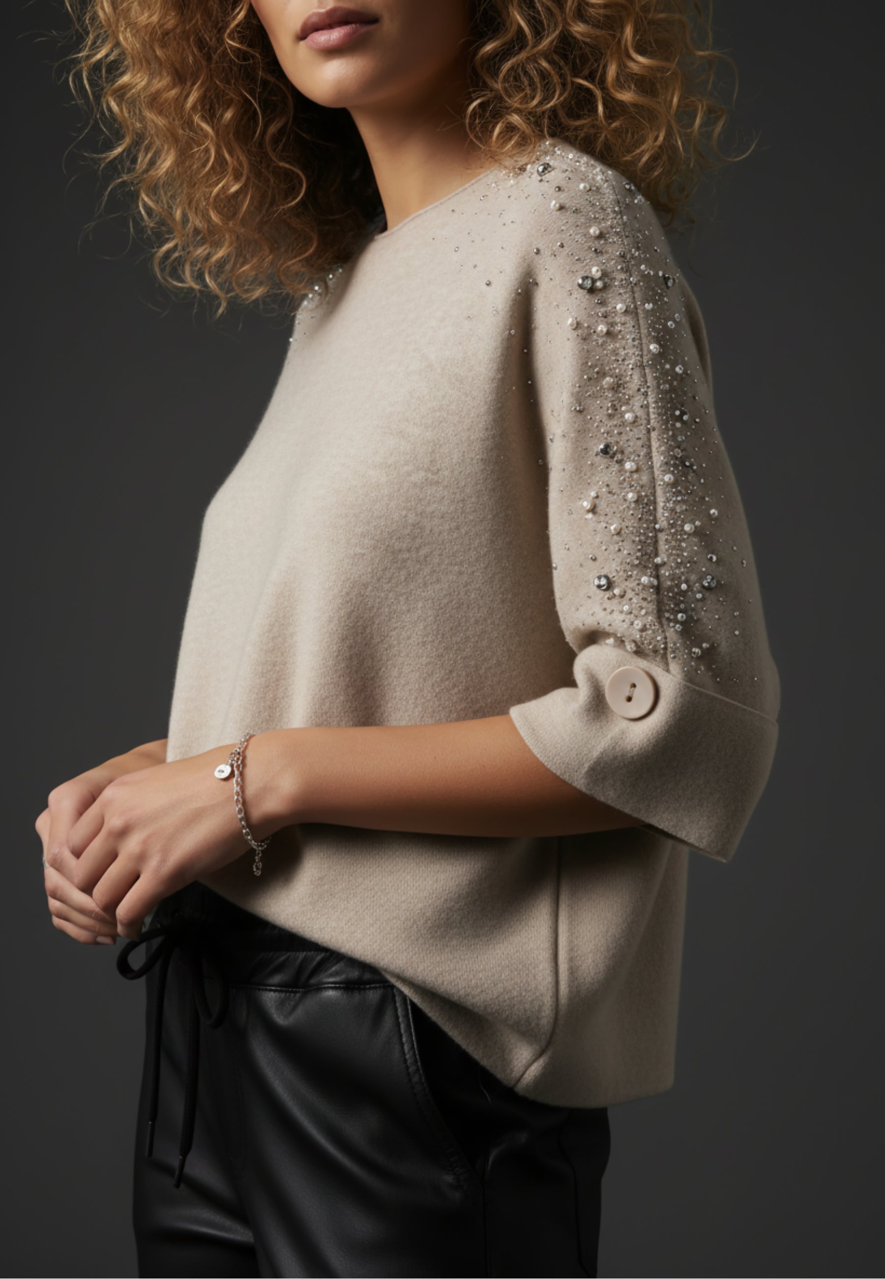 STRICKPULLOVER CRYSTAL