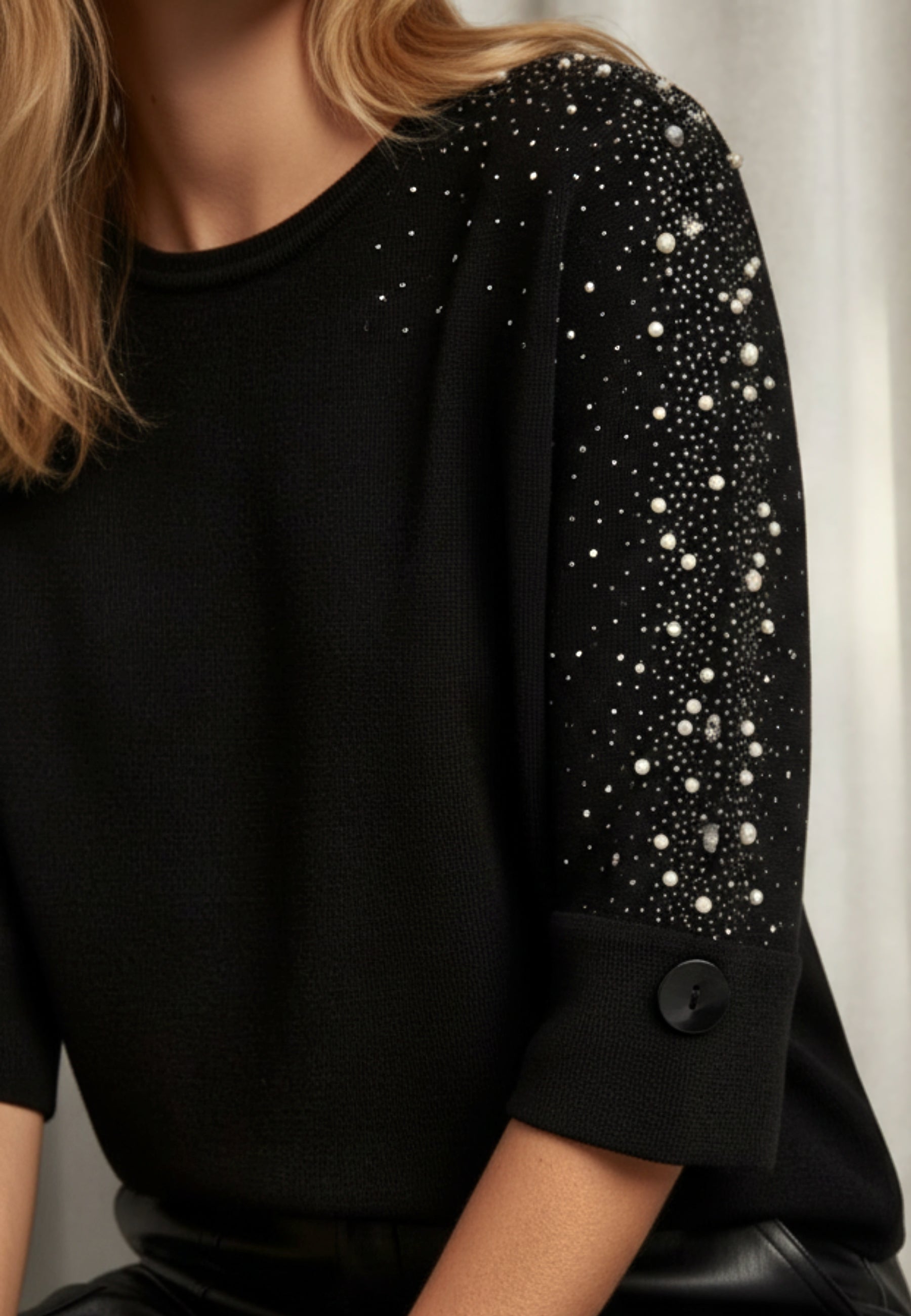 STRICKPULLOVER CRYSTAL