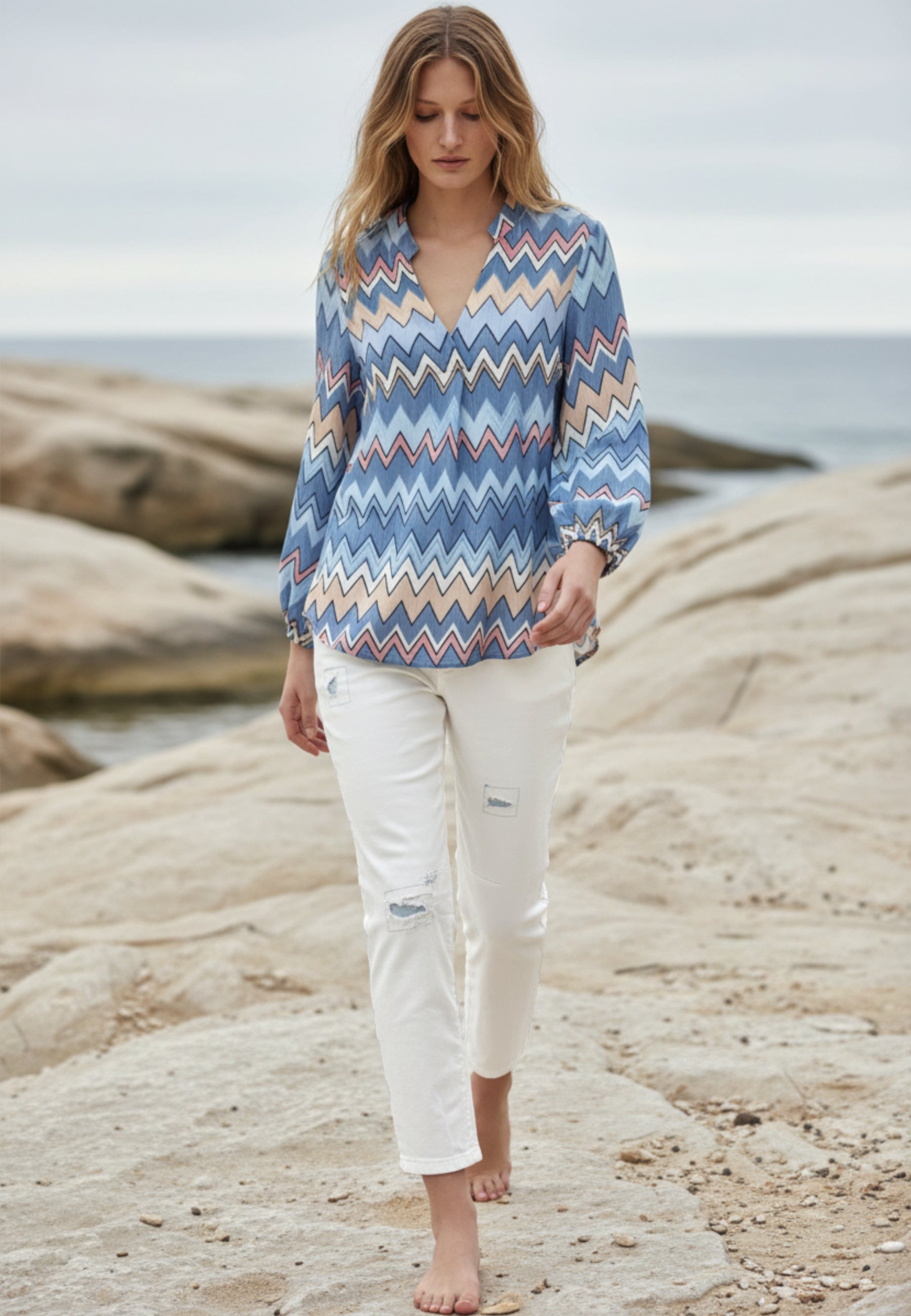 BLUSE MODERN WAVE
