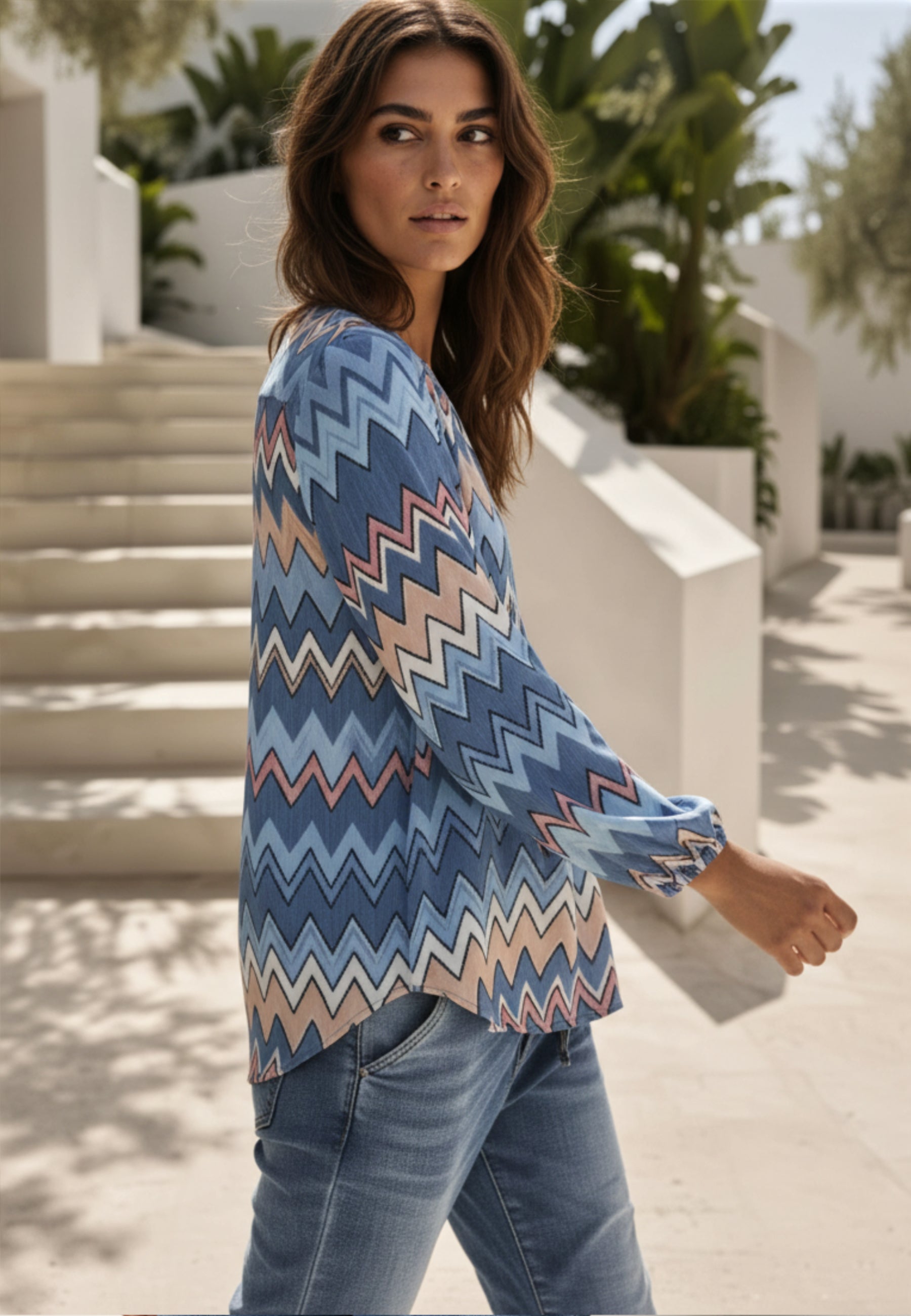 BLUSE MODERN WAVE
