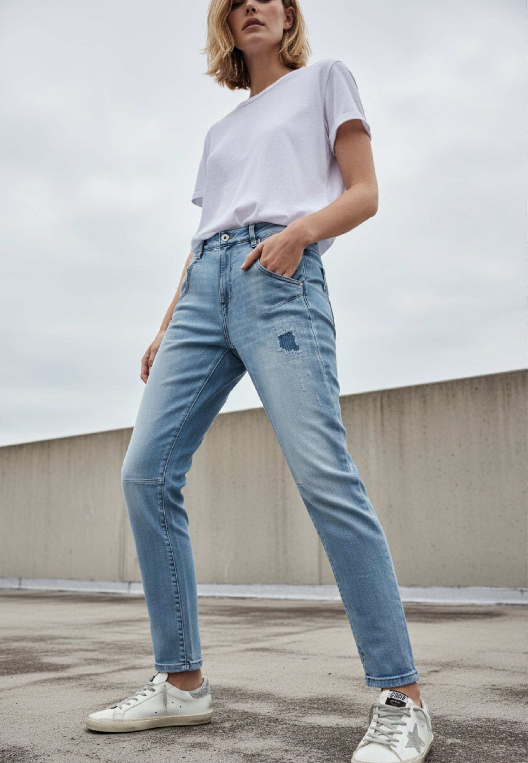 Relaxed slim Damenjeans-the cool one