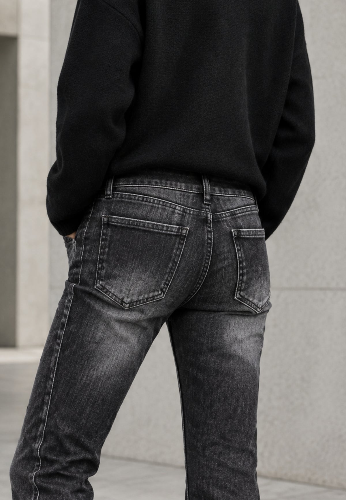 Jeans BLACK REBEL aus elastischem Denim