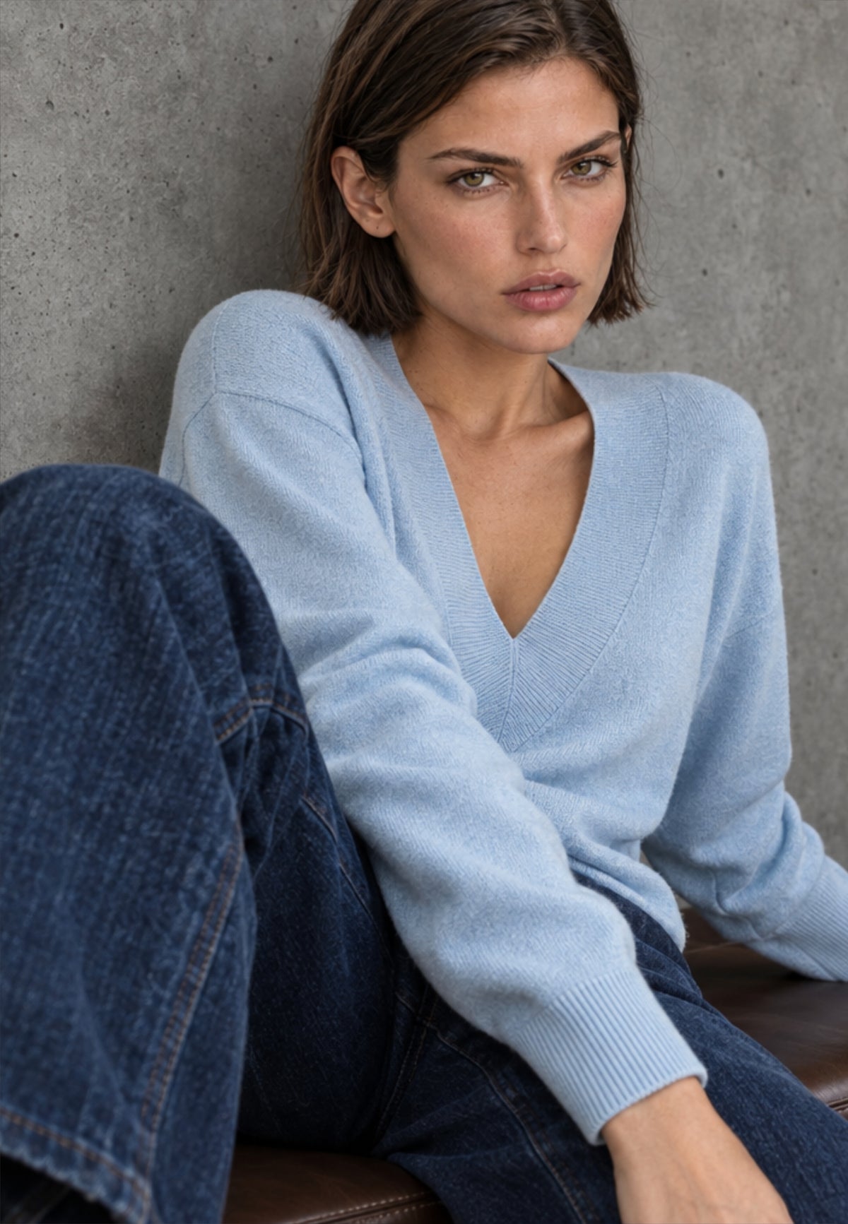 Strickpullover SOFT FEEL aus Viskose-Mix