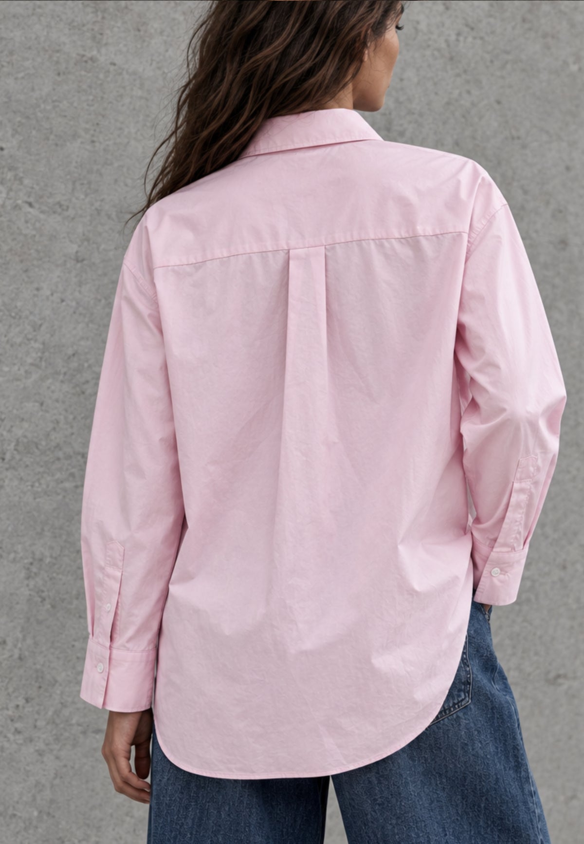 Popelinebluse ESSENTIAL aus reiner Baumwolle