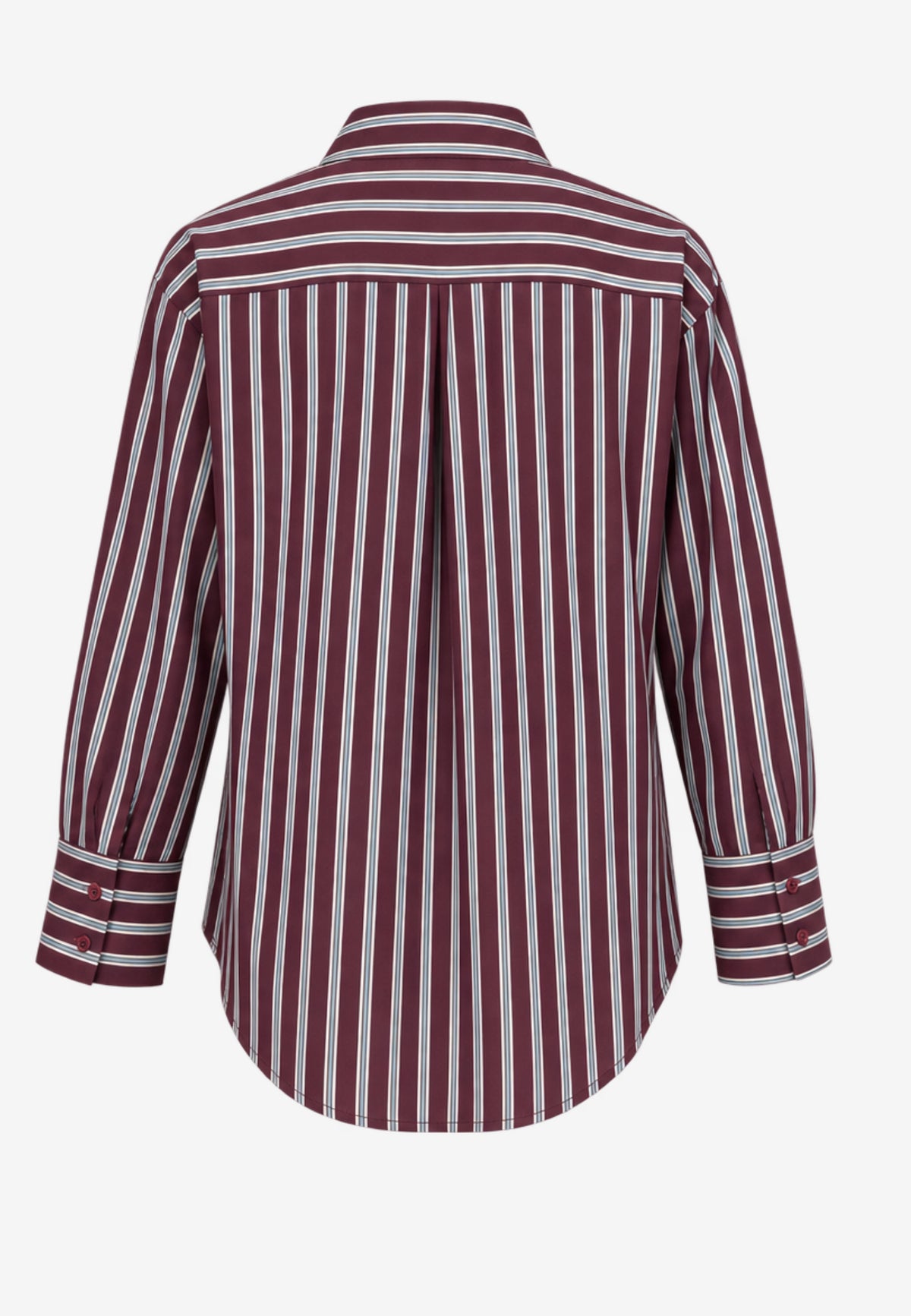 Streifenbluse NEW CLASSIC aus elastischer  Baumwolle
