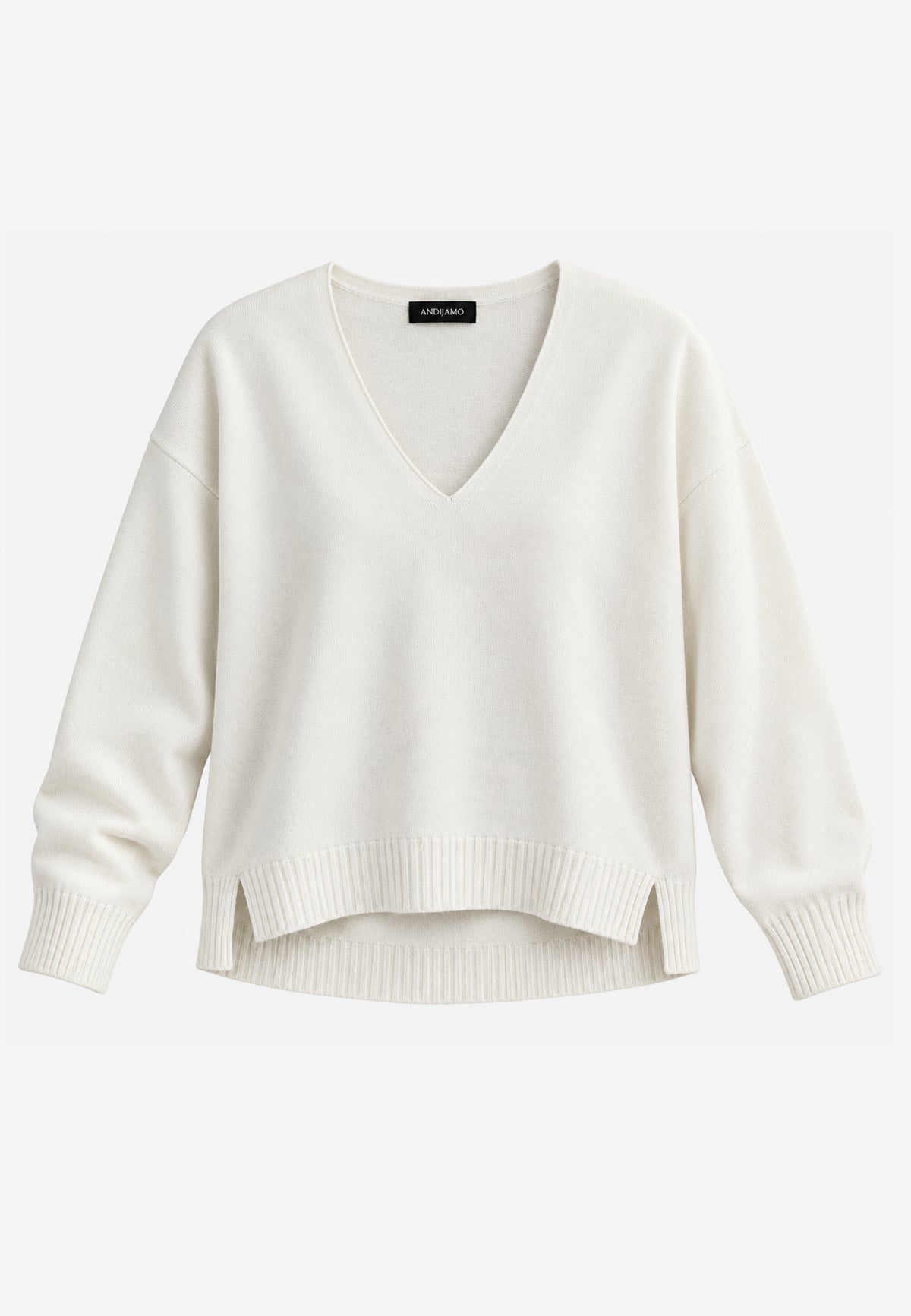 Strickpullover PURE EDGE aus Viskose-Mix