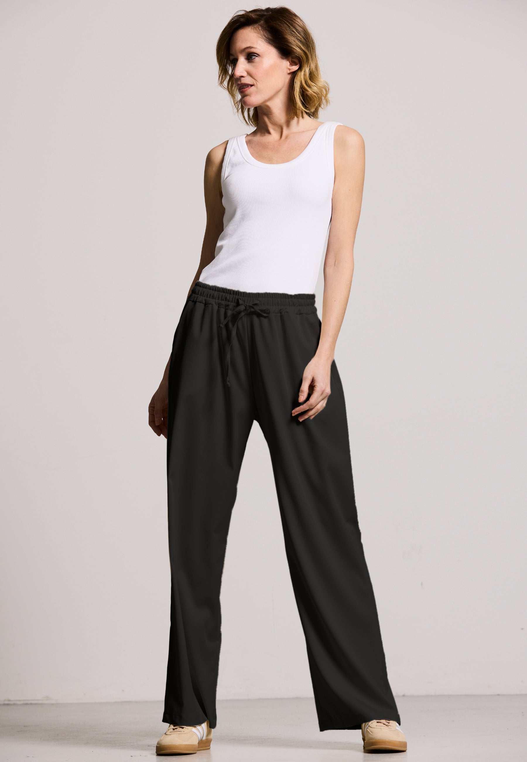 WIDE-LEG LOUNGE PANTS