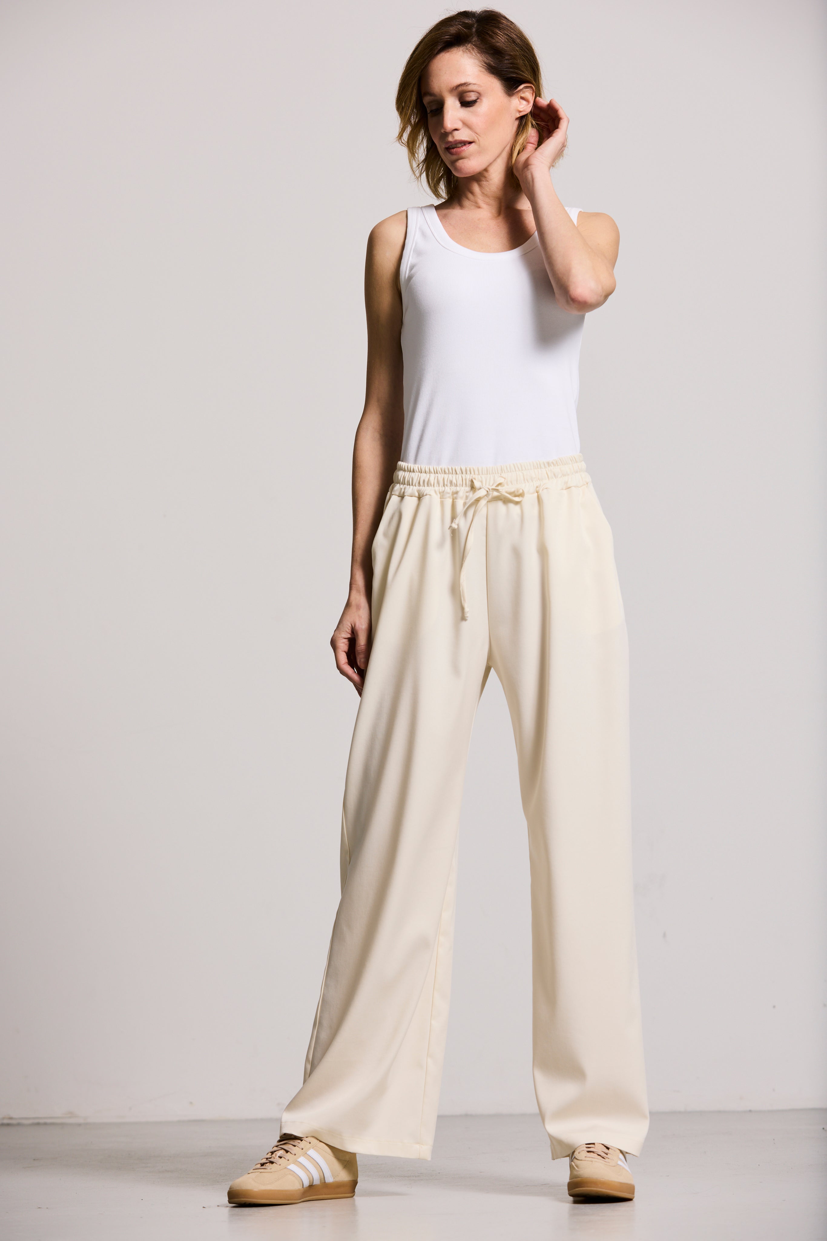 WIDE-LEG LOUNGE PANTS