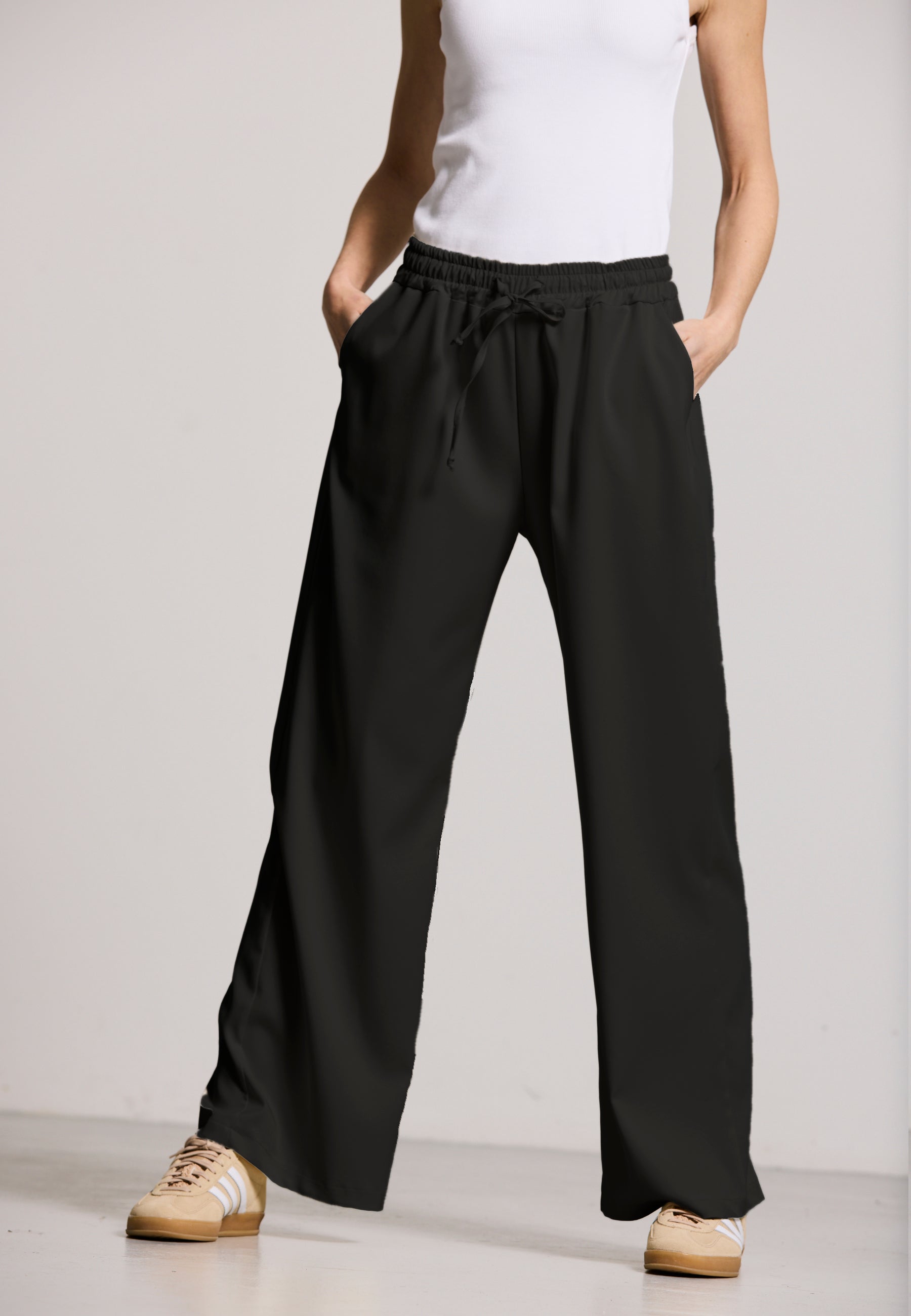 WIDE-LEG LOUNGE PANTS