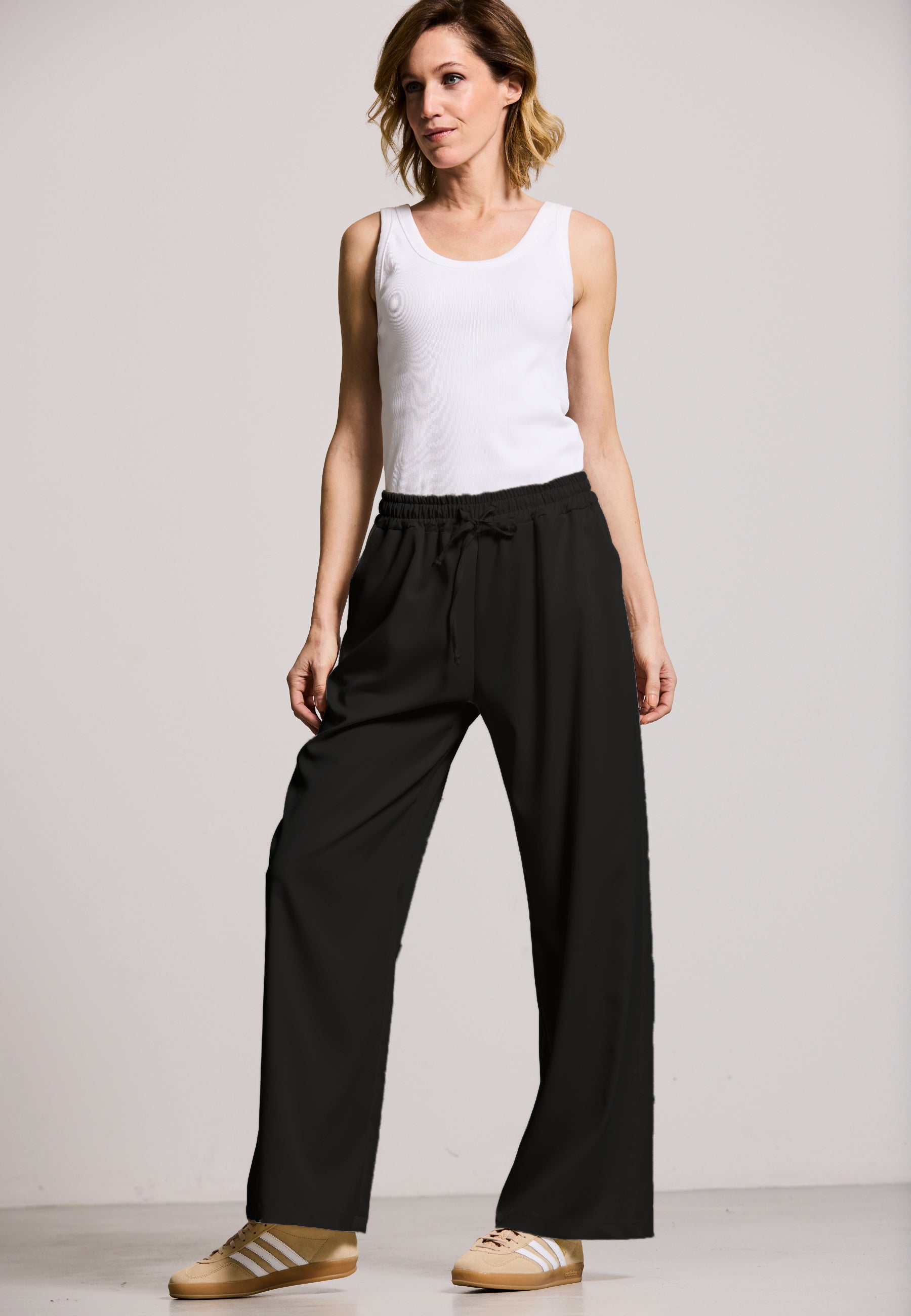 WIDE-LEG LOUNGE PANTS